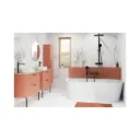 Baignoire semi-ilot murale 180x80cm - ALTERNA