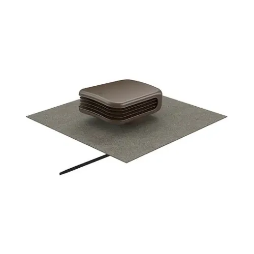 Sortie de toit VMC Valetis brun diamètre 160mm - UBBINK