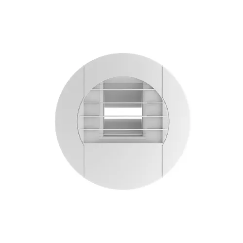 [852817] Bouche hygroréglable temporisée cuisine électrique (à piles) 10-45/135 D125 mm - S&P