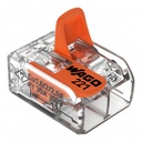  Borne WAGO 221 2x6mm² à leviers souple & rigide