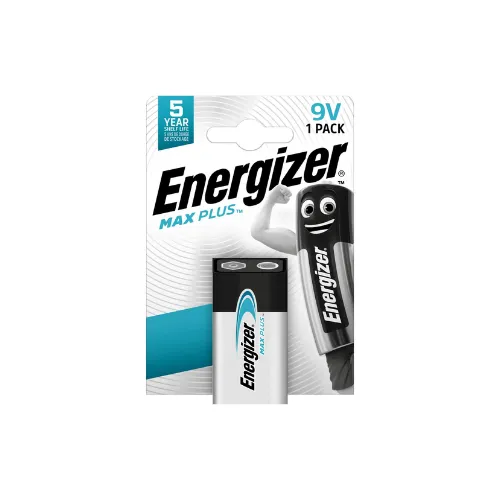 [423389] Pile alcaline Max Plus 9V x 1