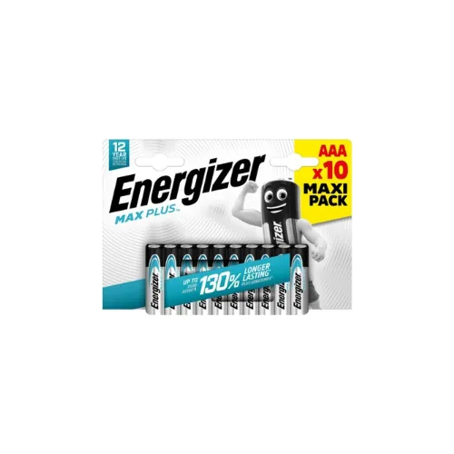 [437539] Pile alcaline Max Plus AAA x 10 notre pile alcaline qui dure le plus longtemps