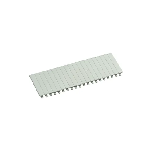 Obturateurs en bande 10 modules univers Vega D plastrons pleins et accessoires - HAGER