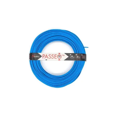 [1225017] Nexans H07 VU PASSEO 1x1.5 Bleu couronne de 100m