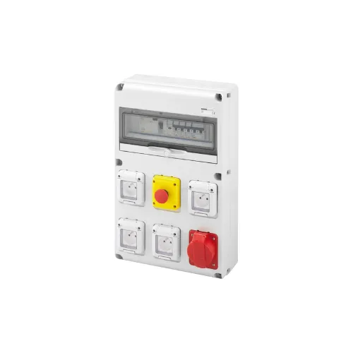 [FR60155N] Coffret 4x230V-16A+1X400V-32A+AU - GEWISS
