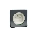 Prise de courant 2P+T - composable -IP55-IK08-Mureva Styl - SCHNEIDER ELECTRIC
