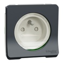 Prise de courant 2P+T - composable -IP55-IK08-Mureva Styl