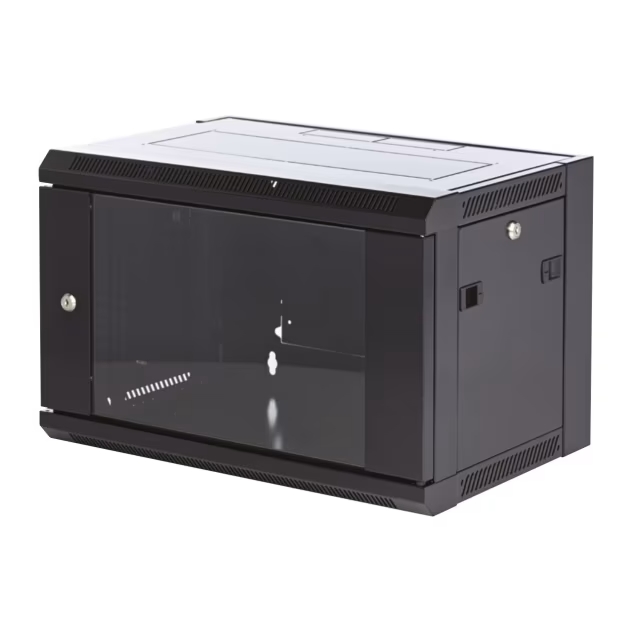 [XECOFF6U5] COFFRET 6U PROFONDEUR 500 MM RAL 9004 CHARGE MAXI 60KG