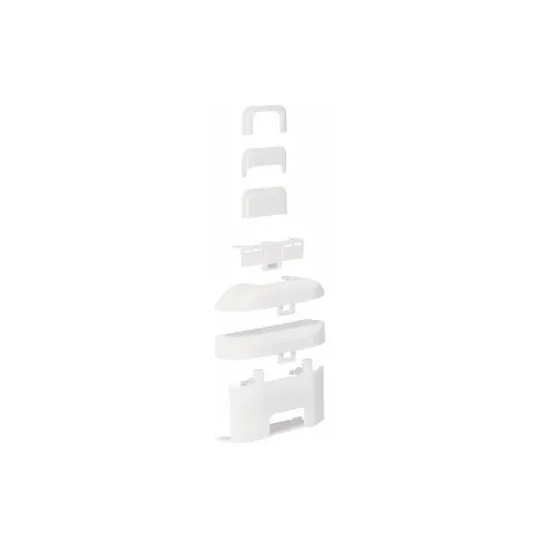 Té de dérivation pour moulure ateha 12x30mm, Blanc - HAGER