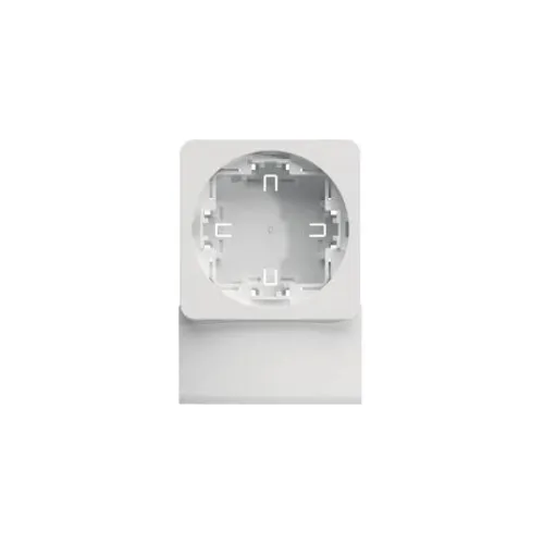 [ATA123919016] Support simple appareillage ateha pour moulure ateha ATA12x20/30 Blanc - HAGER
