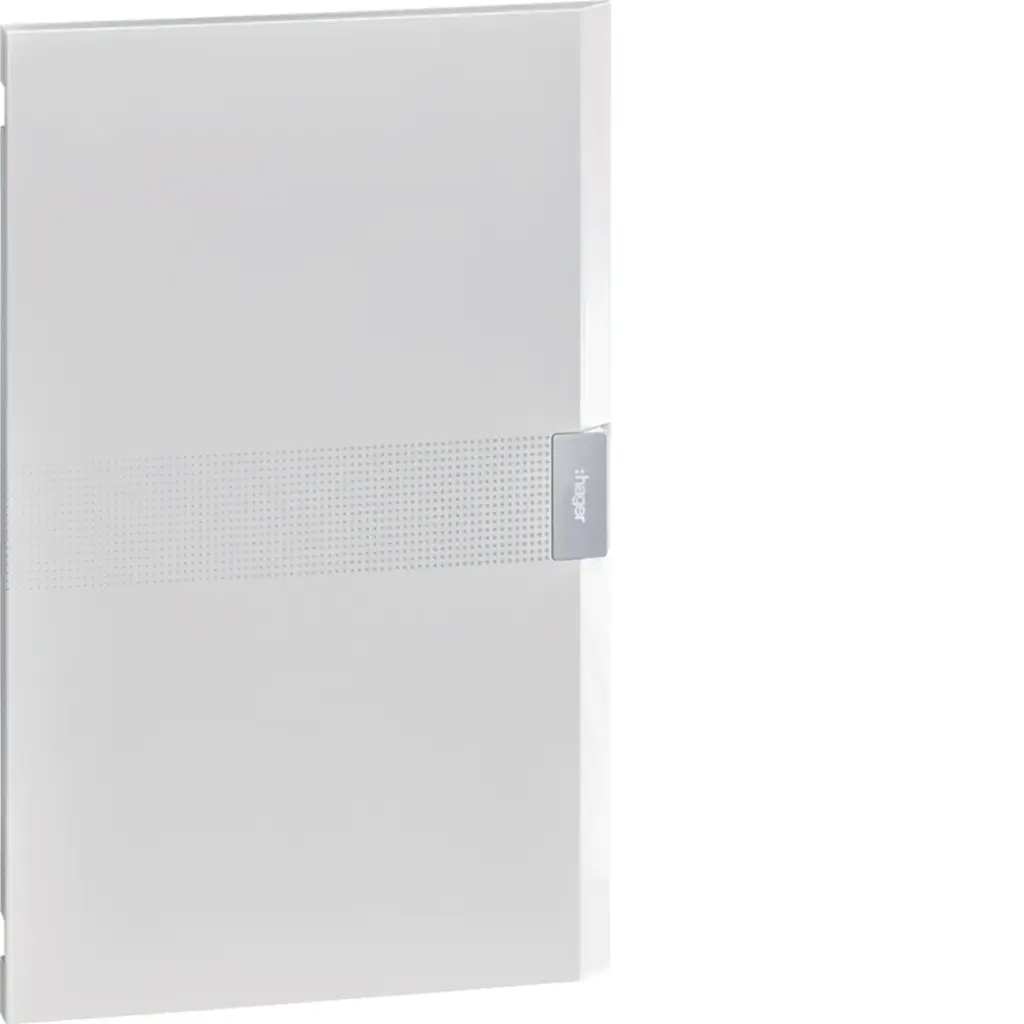 Porte opaque pour coffret vega largeur 18 modules hauteur 3 rangées