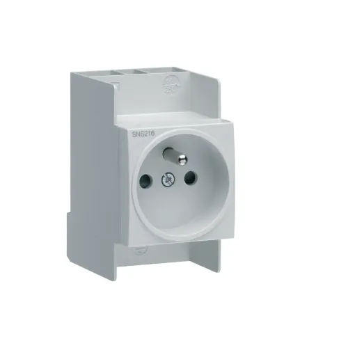 [SNS216] Prise de courant modulaire 16A 2P+T connexion SanVis - HAGER