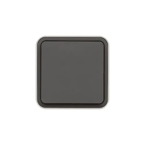 [WNC001] Cubyko interrupteur va-et-vient saillie gris IP55 - HAGER