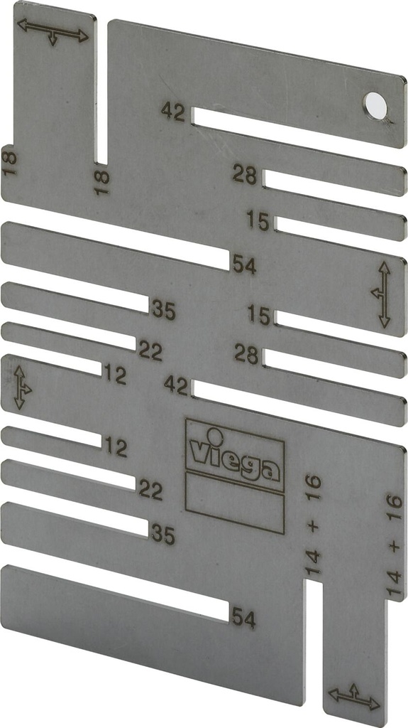 [625085] Gabarit de montage - VIEGA
