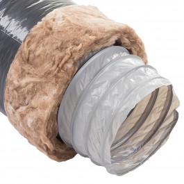 [813920] Gaine souple isolée ECOSOFT, isolation 25 mm, zéro phtalate (D 80 mm, long 6 m)