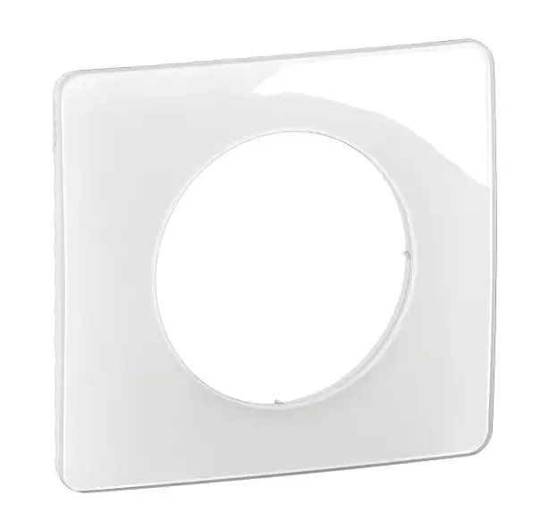 Plaque de finition Céliane - Blanc Emaillé