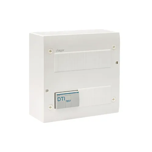 [TN305] Coffret de communication éco Grade 2TV - HAGER (4xRJ45)