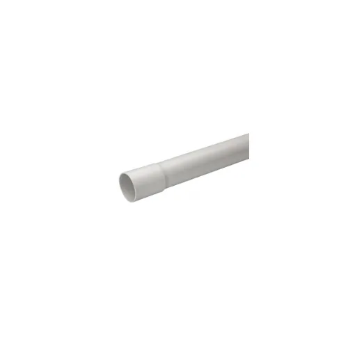 [IMT50620] Mureva Tube - conduit rigide tulipe PVC gris-3m - au metre lineaire (D20)