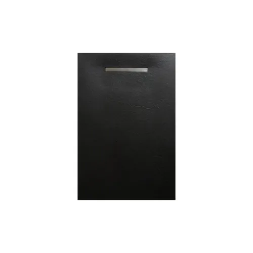 [SFTLD-017-BLK] Receveur LinearDrain noir - SolidSoft (100x120)