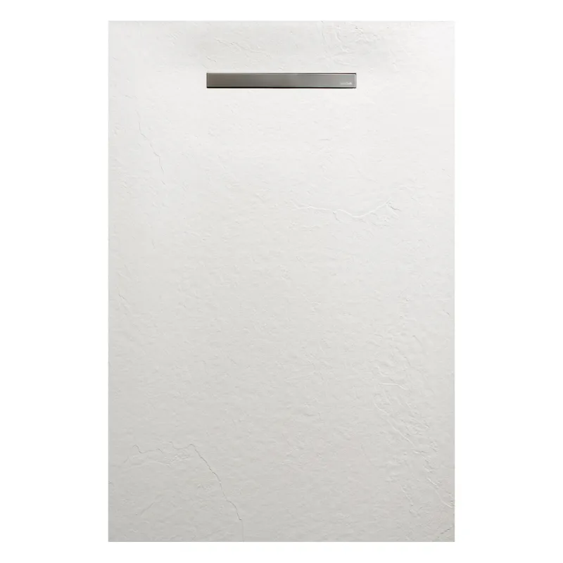 [SFTLD-017-WHI] Receveur LinearDrain blanc - SolidSoft (100x120)