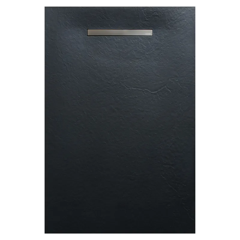 [SFTLD-017-ANT] Receveur LinearDrain anthracite - SolidSoft (100x120)