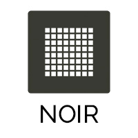 [AUX.0242] Grille receveur SquareDrain - 134x134x1,5 mm-SolidSoft
 (Noir)