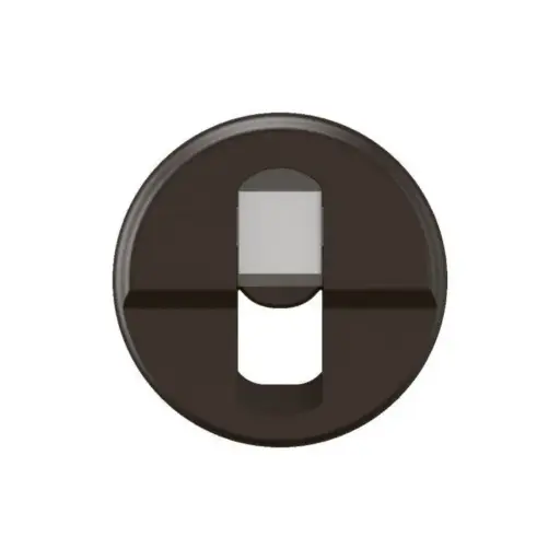 [1241528] Enjoliveur prise simple RJ45 Céliane - Noir - Legrand