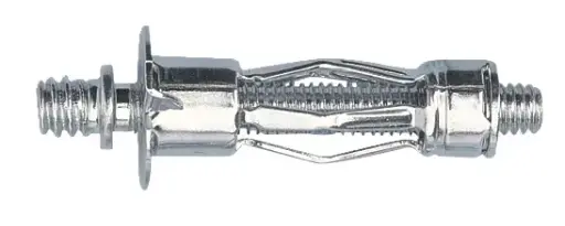 [0903812536] Vis à tête cylindrique bombée W-MH/L avec cheville métallique pour paroi creuse x100 - WURTH