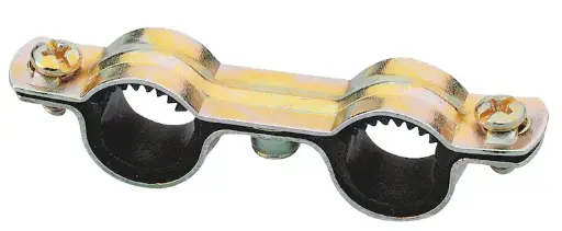 [0545207122] Collier double isophonique type Atlas acier zingué jaune - WURTH