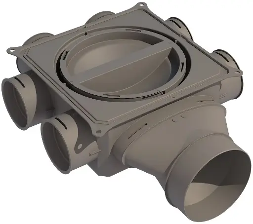 [UBB188642] Caisson Air Excellent DB206H125 6 piquages 