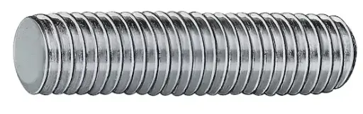 [09586] Tige filetée DIN 976-1 (forme A) avec filetage métrique ISO DIN 13-1, acier zingué 4.8 (A2K) - WURTH