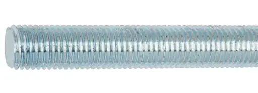 [09587] Tige filetée DIN 976-1 (forme A) avec filetage métrique ISO DIN 13-1, acier zingué 4.8 (A2K) - WURTH