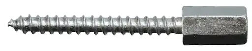 Patte à vis bois pour tige filetée x100 - WURTH