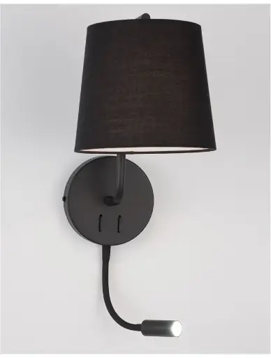 [9129330] Luminaire Sage noir - NOVA LUCE