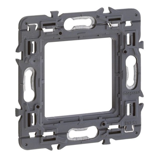 [80251] Support a vis pour Mosaic , Celiane ou Soliroc pour 1 poste ou 2 modules