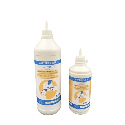 [CAP599200] Bouteille de lubrifiant électrique Caprigel GTI 1 L pour tout type de câble