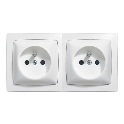 [67111] Prise de courant standard Français Céliane 16A 250V 2P+T bornes automatiques