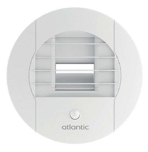 [526148] Bouche d'extraction hygro SDB/WC à piles 125 - Bhbw 15/45-45Pp 125L