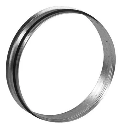 [864557] Piquage à plat acier galvanisé à joint pour le raccordement de conduit, D 630 mm
