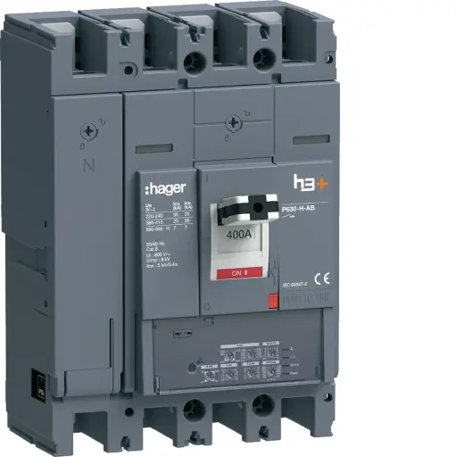[HHW401JB] Disj. h3+ P630 LSI AB 4x400A 25kA + RCD